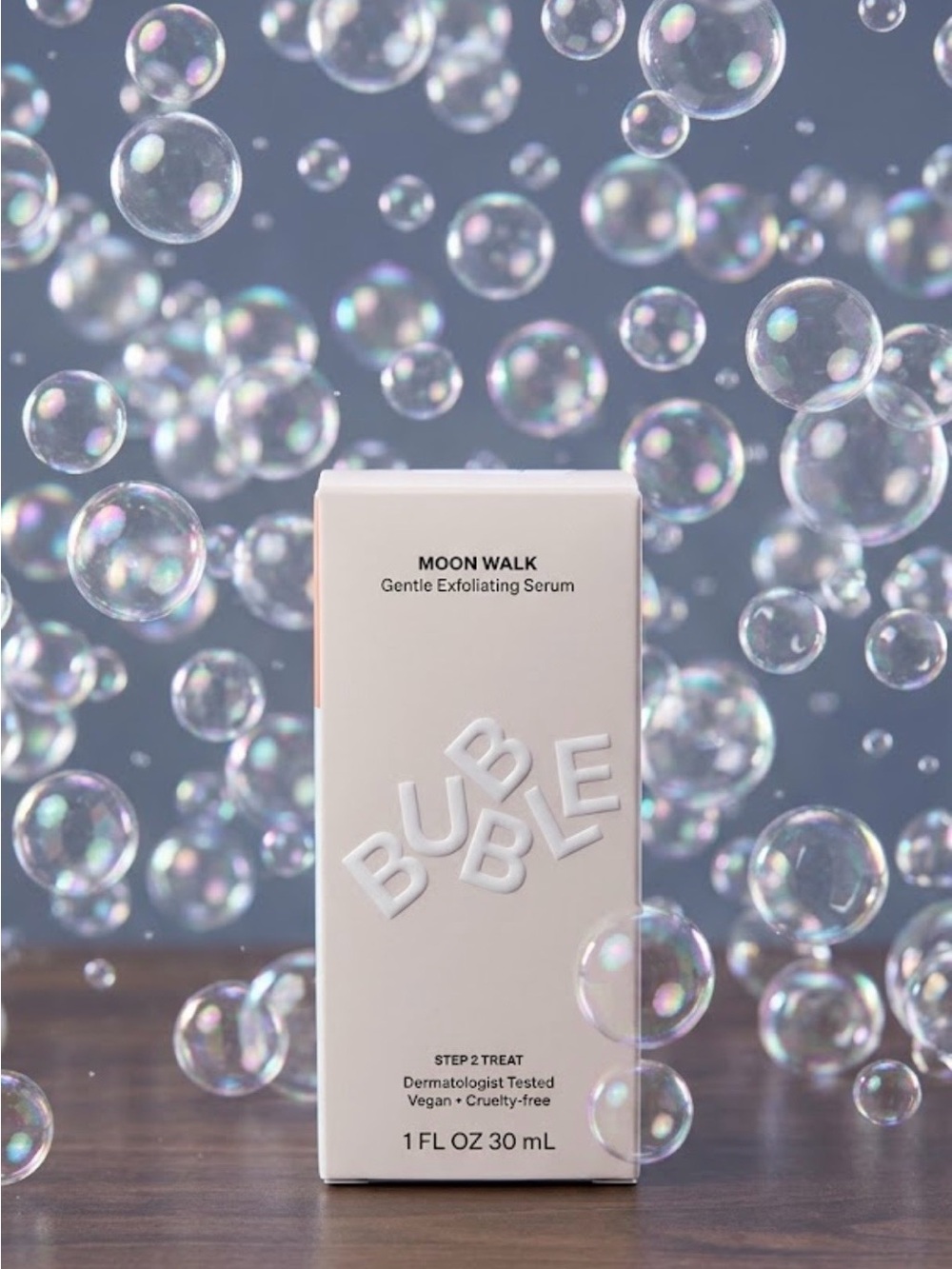 Bubble ~ Moon Walk Gentle Exfoliating Serum – White